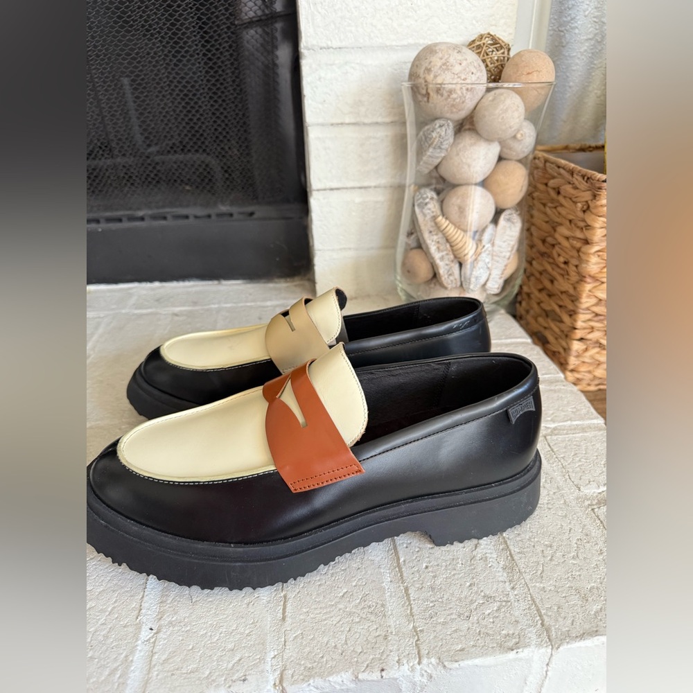 Camper Twins Multicolor Loafers Formal Shoes Size 46 13 NWOT - Picture 9 of 12